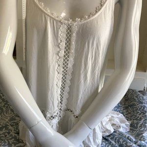 POL White Swim Coverup